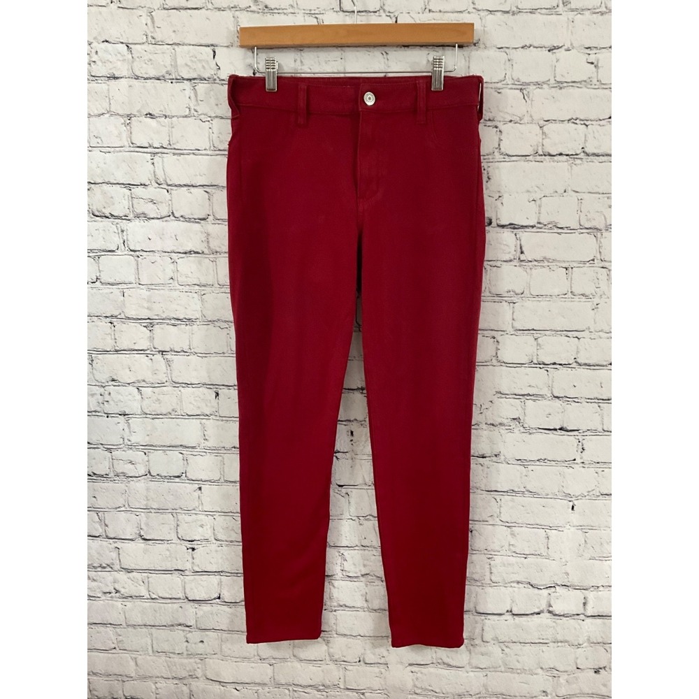 AMERICAN EAGLE WOMENS SIZE SMALL JEGGING RED
